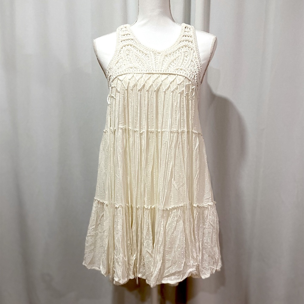 ZARA Boho Fringe Dress.